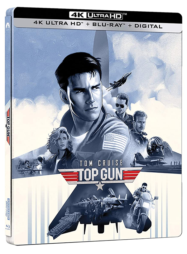 Top Gun: Maverick 4K Steelbook Edition (4K + Blu-ray + Digital Copy) Tom  Cruise